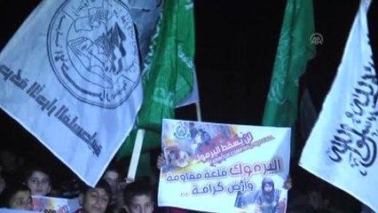 Hamas'ın Çağrısı Üzerine,filistinli Mülteciler İçin Gösteri Düzenlendi
