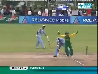 One of the most weird Stumping dismissals in Cricket History Ever