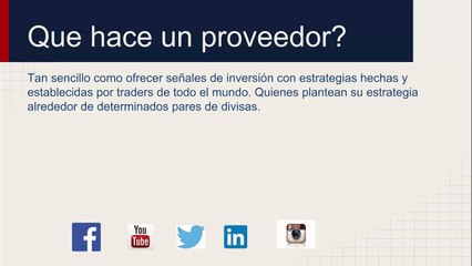 provedores de senales