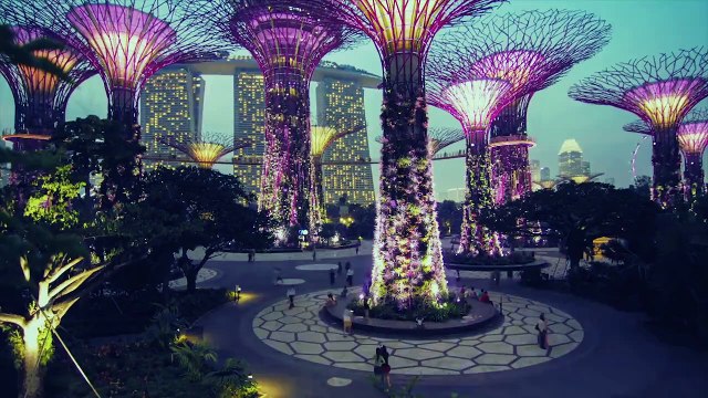 Сингапур - город мечты (Самые красивые места Сингапура в HD) #12