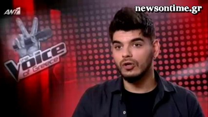 newsontime.gr - The Voice 2 «Blind Auditions»  ΘΑΝΑΣΗΣ ΠΑΠΑΝΙΚΟΛΑΟΥ