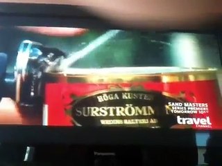 Surströmming on Travel Channel's Bizarre Foods