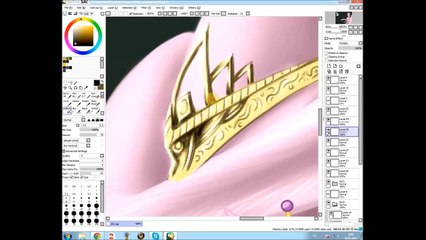 Princess Cadence and Shining Armor [speedpaint]