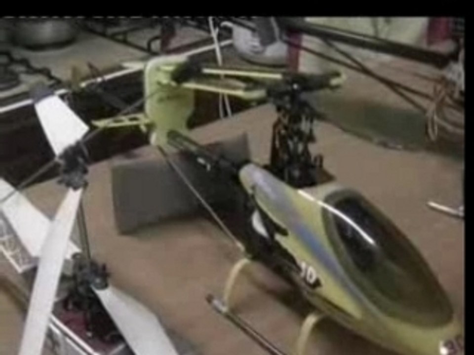 mes helicos et mon trex 450