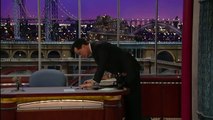 David Letterman - Dave's Monologue with Stephen Colbert