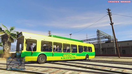 GTA 5 Online Funny Moments - Banana Bus, Derk, Mannequin Glitch, Gmod Stiffy Squad, Levitation! Van