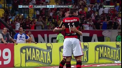 Gol de Matheus Sávio - Flamengo 3 x 0 Fluminense - Campeonato Carioca 05_04_2015