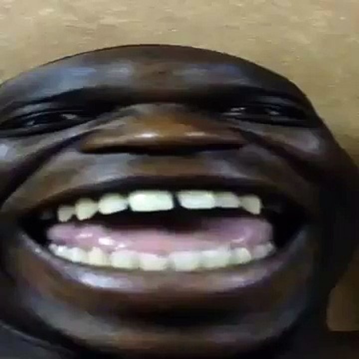 funny face and teeth