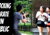 Man Tricks Public With Fake Karate Moves