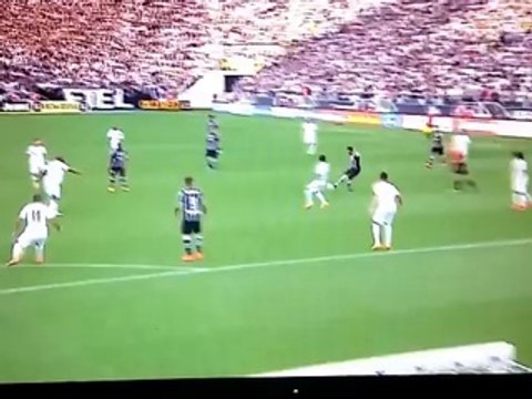 Corinthians: Paolo Guerrero y increíble gol que falló ante Santos (VIDEO)