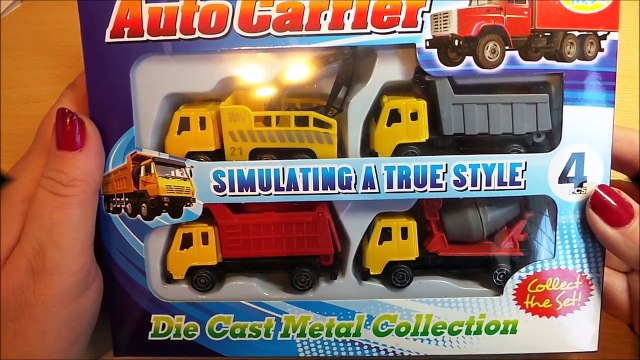 4 X TOP TOYS DIE CAST LORRIES WITH TOW TRUCK, GARBAGE ,TIPPER AND CEMENT MIXER TOYS