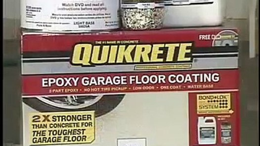 Quikrete How To Apply Garage Floor Coating Video 1 Of 2