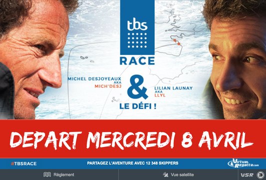 @desjoyeaux - Départ Mercredi de la #TBSRace @team_tbs #VRNews 54