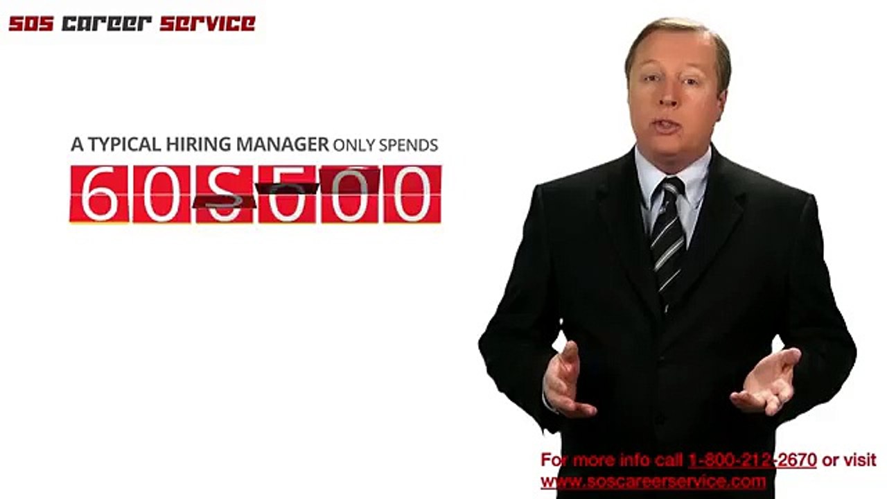 Resume Writing Service from SOS Career Service