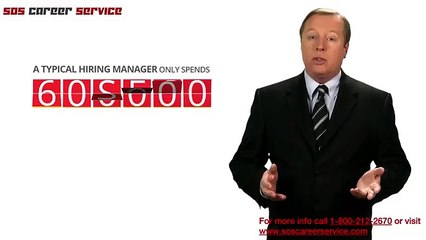 Resume Writing Service from SOS Career Service