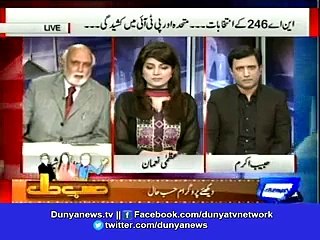 Haroon Rasheed Mimics Altaf Hussain in LIVE Show
