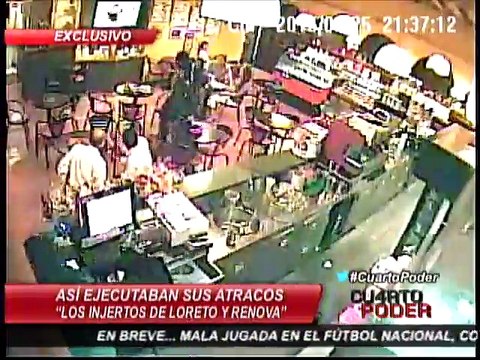 Miraflores: Inéditas imágenes de asaltos a restaurantes (VIDEO)