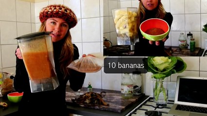 What I eat Wednesdays! Exactly what RAW FOOD I ate today.