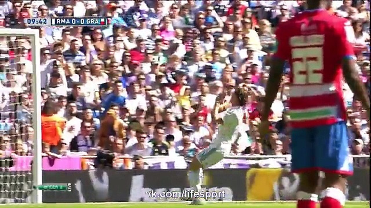 Real Madrid vs Granada CF 9-1  all goals and highlights 05.04.2015