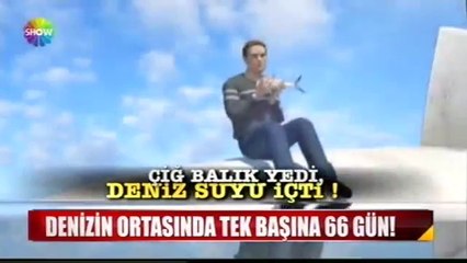 Okyanusun Ortasında Batan Teknesinin Üstünde Tam 66 Gün Kaldı Ölmedi