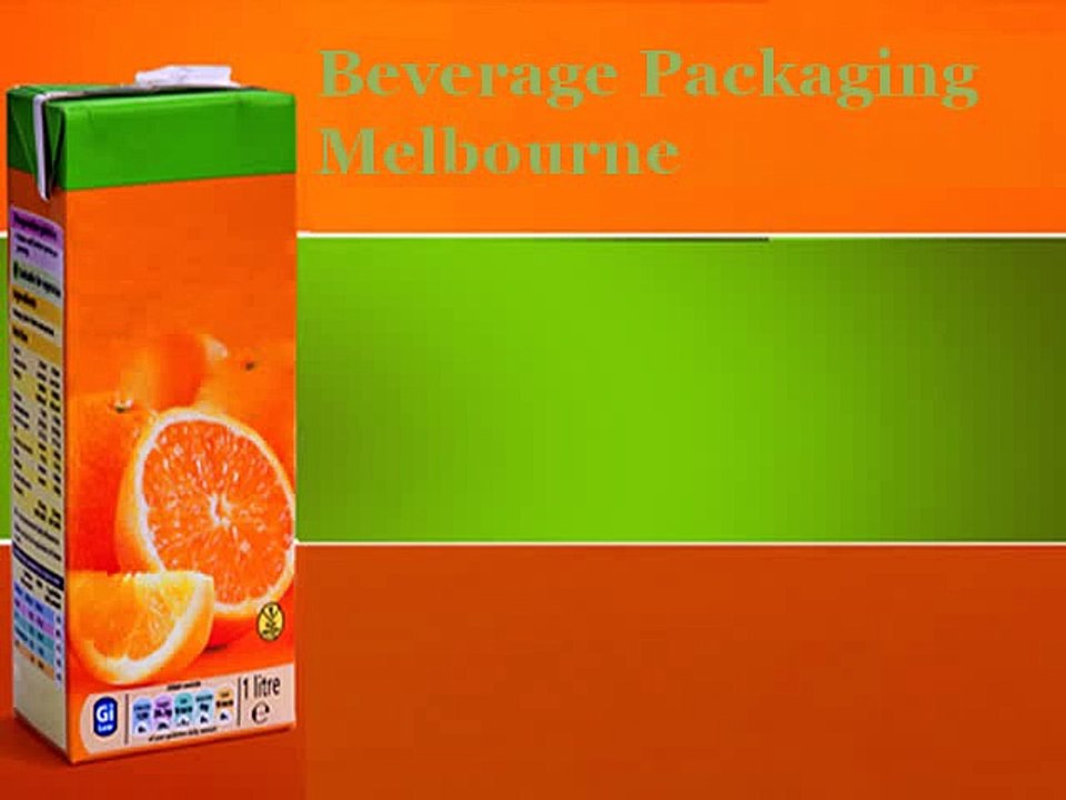 Beverage Packaging Melbourne