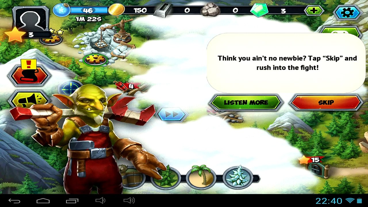 Goblin Defenders 2 - Android gameplay PlayRawNow