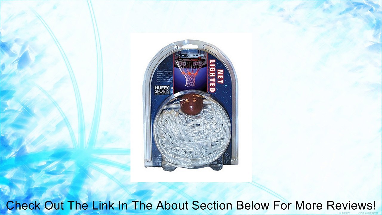 Huffy Sports "Twilight" Lighted Basketball Net Review video Dailymotion