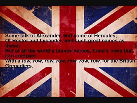 The British Grenadiers fife and drum