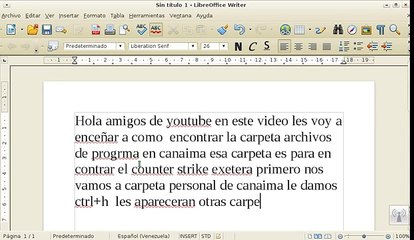como encontrar la carpeta archivos de programas en canaima 3.0 y 3.1