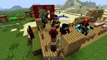 Minecraft: Horse Race Mini-Game! w/Mitch & Friends!