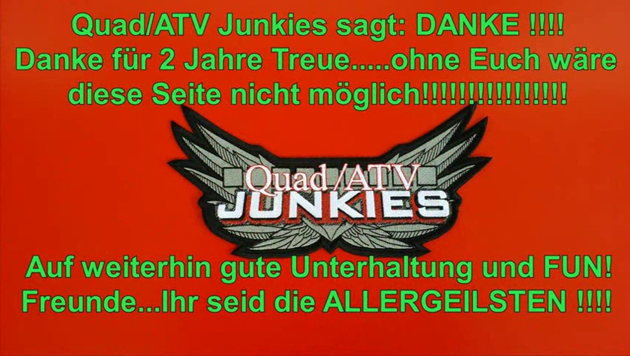 Zweiter Geburtstag Quad/ATV Junkies