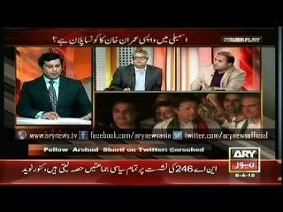 Arshad Sharif takes delight in Imran Khan's past claims