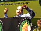 Jacob Zuma sings Umshini Wam