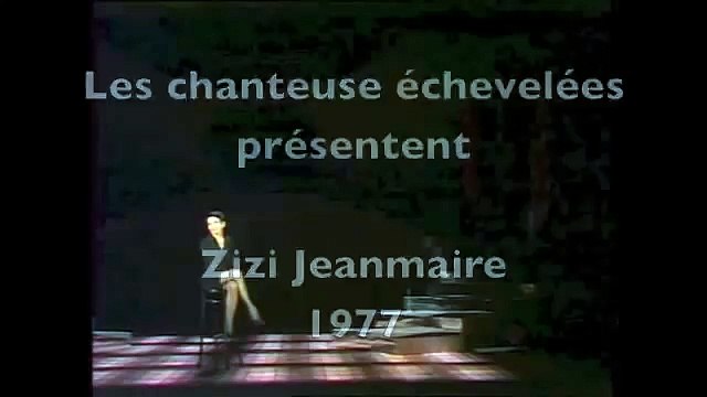 Zizi Jeanmaire - Les bleus (Gainsbourg 1977)