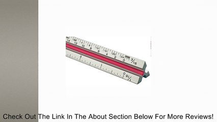 Fairgate T Series Aluminum Triangular Architect Scale Ruler Review