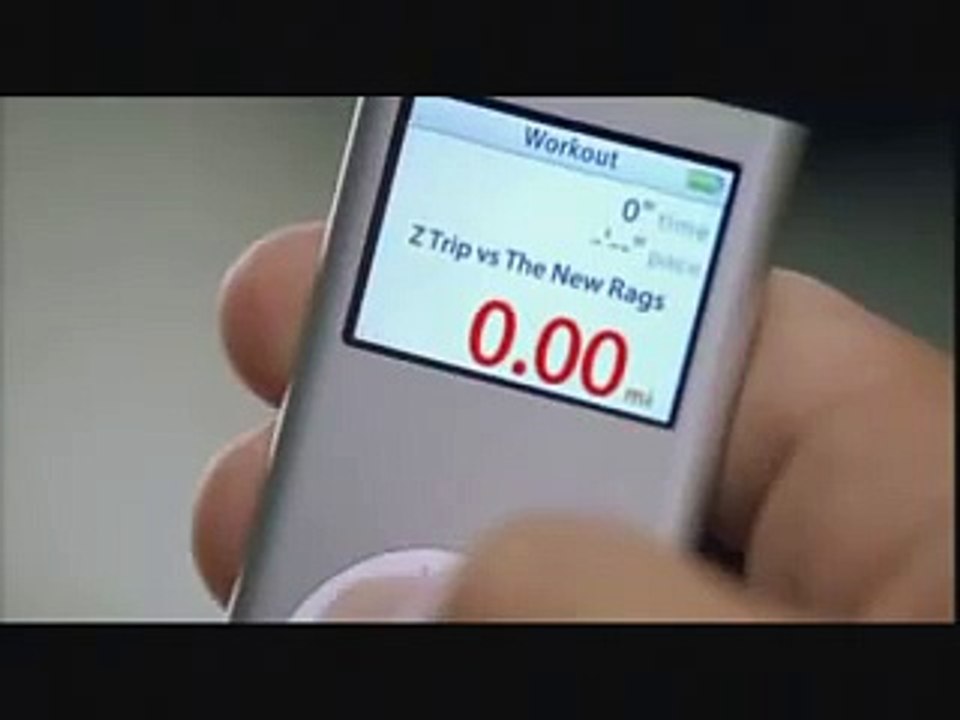 Nike + iPod TV commercial "Running + Motivation" (2006)