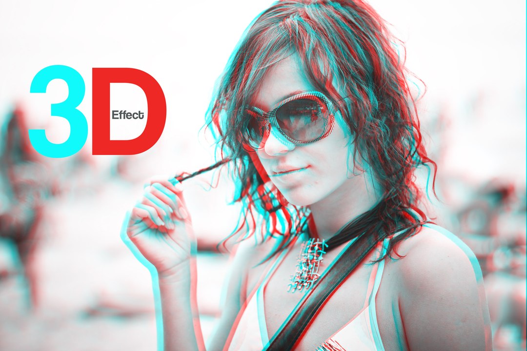 Effet 3D Anaglyphe - Créer un effet 3D sur vos images - Tuto Photoshop gratuit en Français
