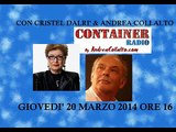 Intervista a Mara Maionchi  Alberto Salerno a Container Radio di Cristel Dalrì  Andrea Collalto