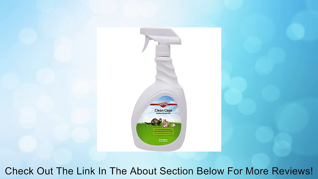 Kaytee Clean Cage Safe Deodorizer Review