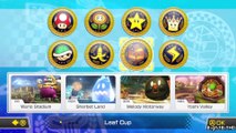 Mario Kart 8 - Gameplay Part 7 - 100cc Leaf Cup (Nintendo Wii U Walkthrough)