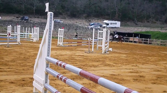 Manon et Mandy - Club 1 CSO Chastellus - 29 mars 2015