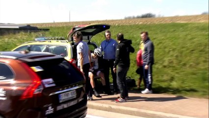 Tour des Flandres - Ca tombe comme des mouches!