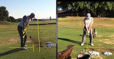 Modern Golf Swing Analysis + Drills Using V1 app in 120 fps