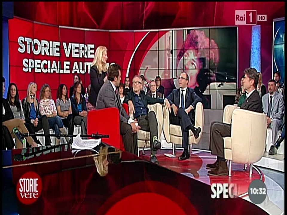Flavio ospite a "Storie Vere", in occasione della Giornata Mondiale sulla consapevolezza dell'autismo- 02/04/2015