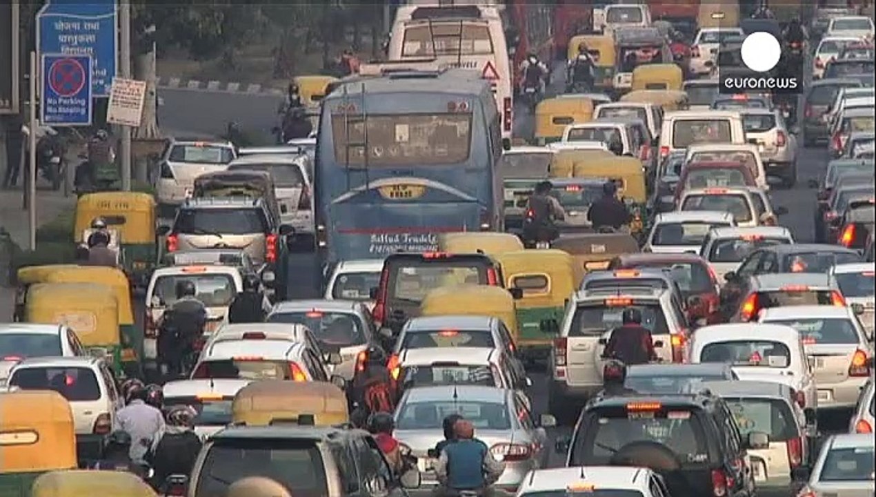 Atemberaubendes Neu-Delhi: Kampf der Luftverschmutzung