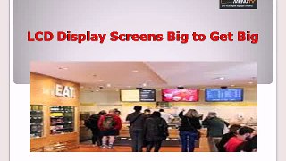 LCD Display Screens Boston