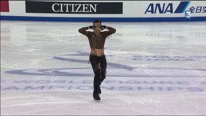 ChM 2015 Patinage artistique - libre hommes (Amodio et les 3 meilleurs)