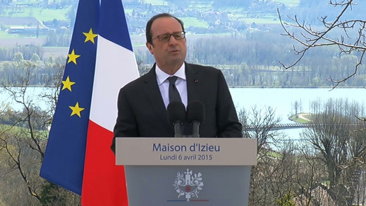 Discours à la maison d'Izieu