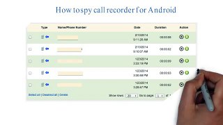 Call recorder Android Samsung Galaxy