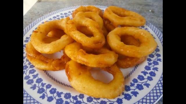 receta de CALAMARES FRITOS o RABAS- recetas de cocina faciles, rapidas y economicas